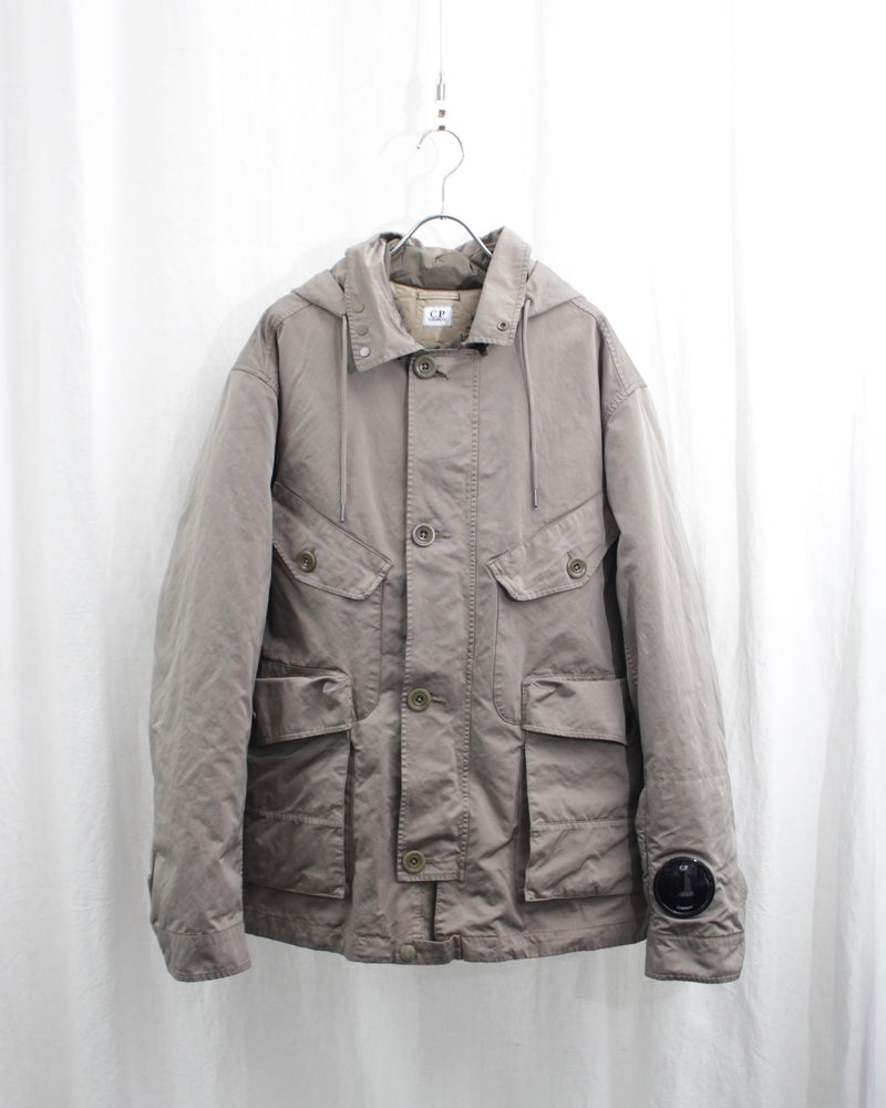 OUTERWEAR MEDIUM JACKET IN MICRO KEI (17CMOW224A-110089G ) Walnut