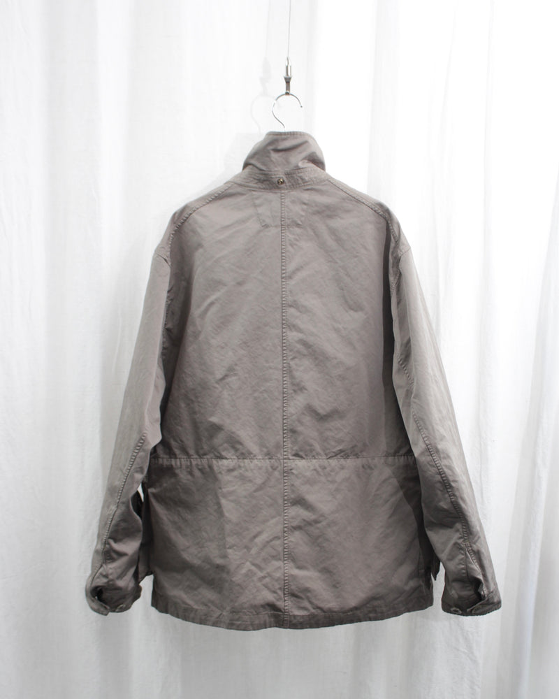 OUTERWEAR MEDIUM JACKET IN MICRO KEI (17CMOW224A-110089G ) Walnut