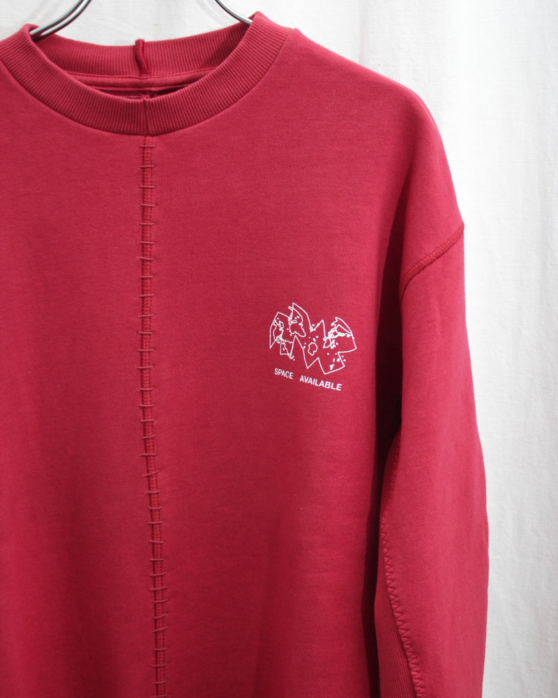 RECYCLING UNIFORM CREWNECK (SA-RUC003) Red