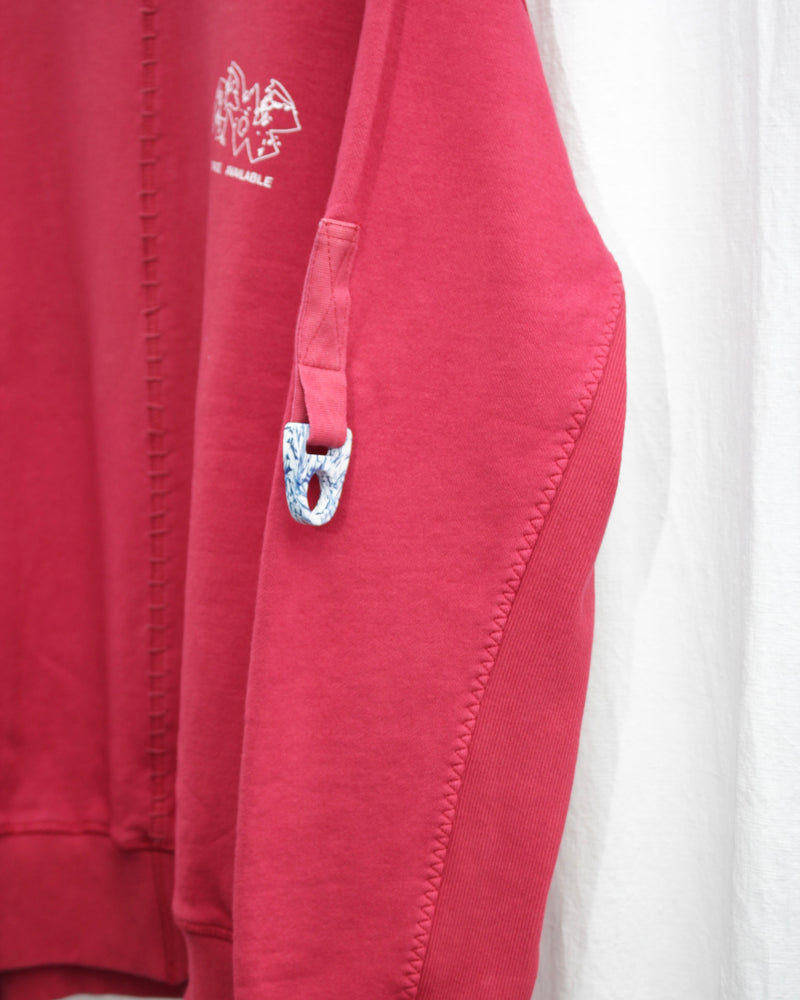 RECYCLING UNIFORM CREWNECK (SA-RUC003) Red