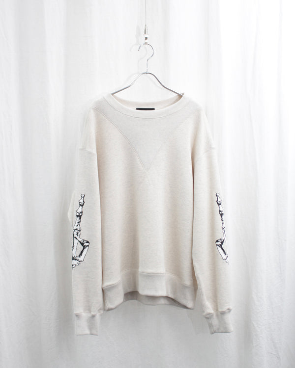 PEACE SWEATSHIRT (E11T004) Ivory