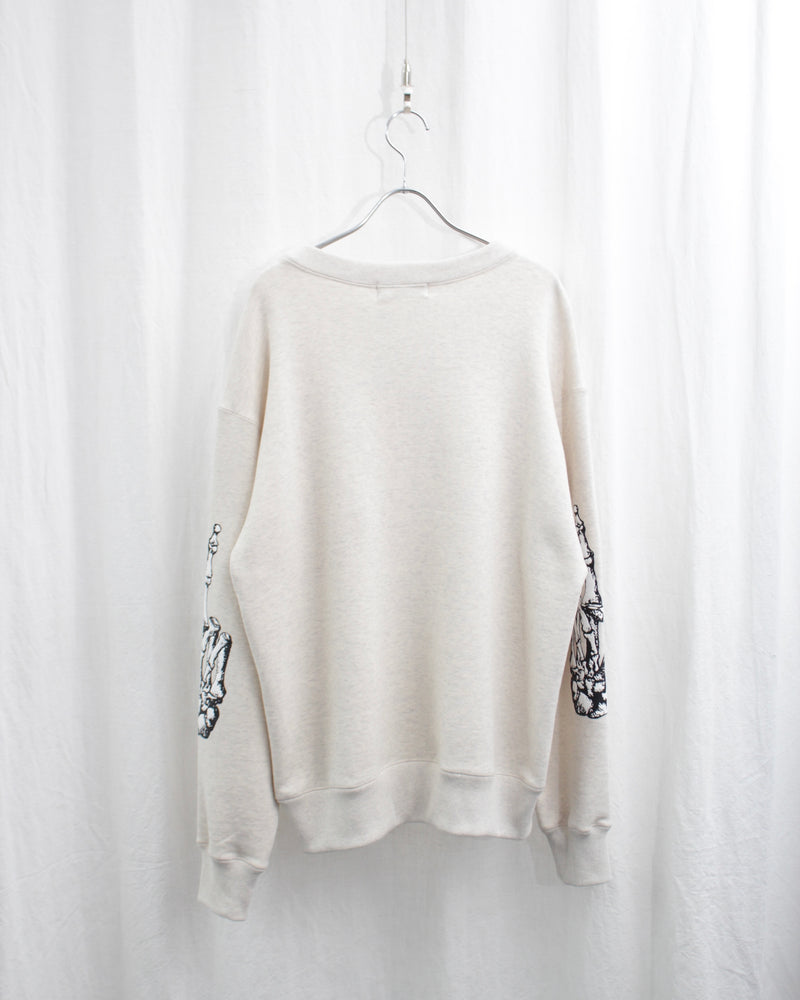 PEACE SWEATSHIRT (E11T004) Ivory