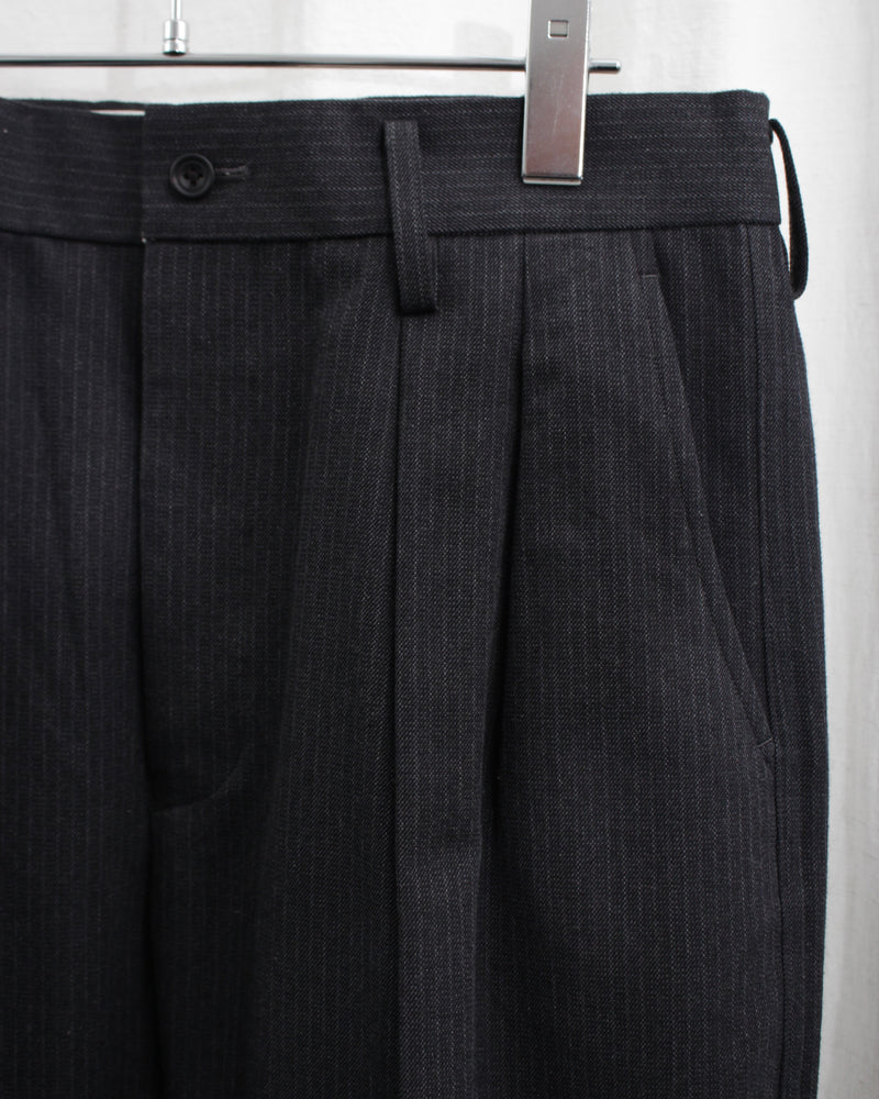 DONI'S TROUSERS (E11P001) Charcoal Stripe