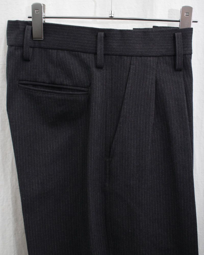 DONI'S TROUSERS (E11P001) Charcoal Stripe