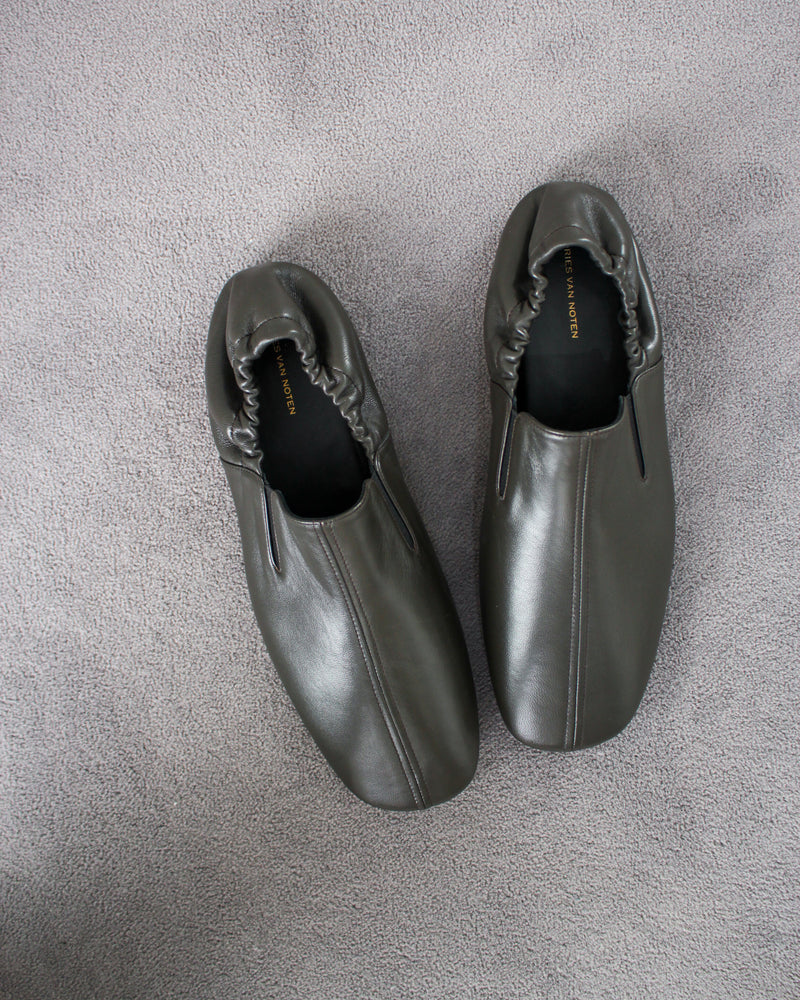 DRIES VAN NOTEN / SHOES QU112 - Dark Khaki 633 (MS251-1314)