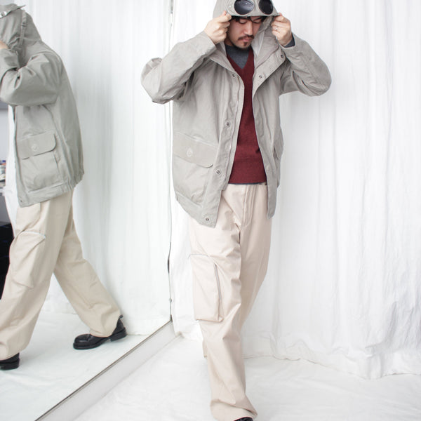 C.P. COMPANY / GOGGLE JACKET (18CMOW217A) Vintage Khaki