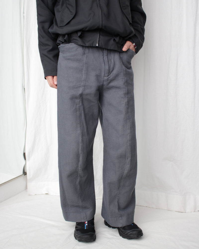 3D SHAPED TROUSERS (1015-P-111) Grey