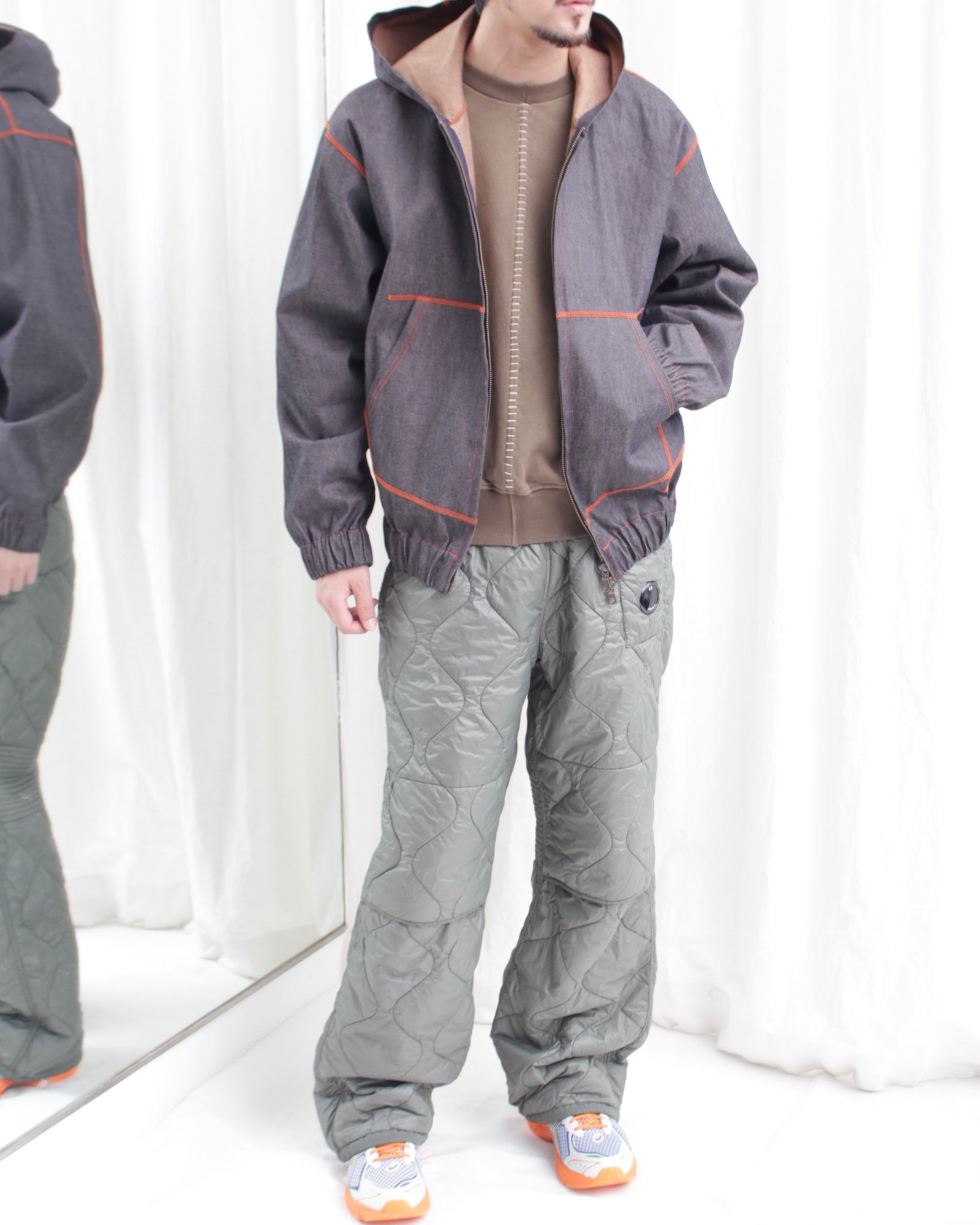 LAID.B / SUNSET ALL DAY PARKA OVER DYE (LB24AW-BR02) Sunset