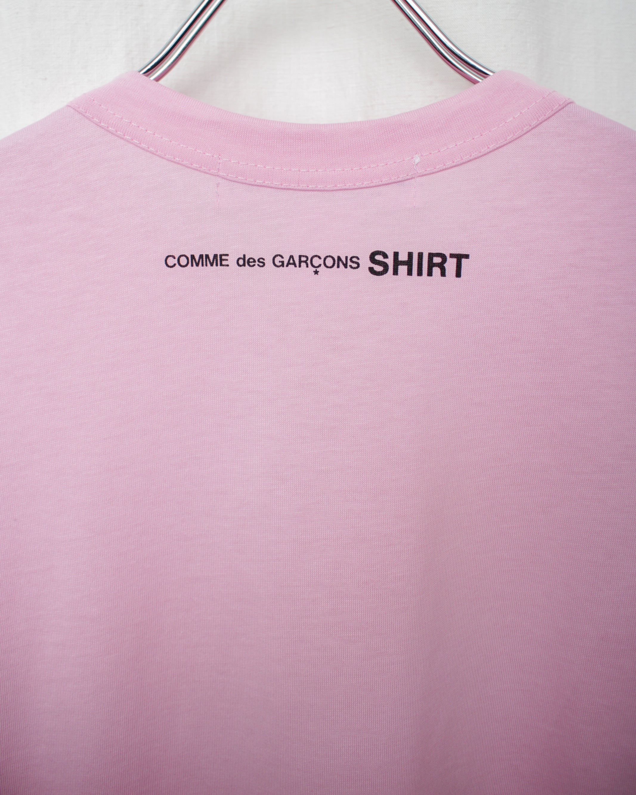 Tシャツ・カットソー COMME des GARCONS SS25 JERSEY T-SHIRT (FO T024 4) COMME DES GARÇONS SHIRT / COTTON JERSEY PLAIN WITH CDG SHIRT