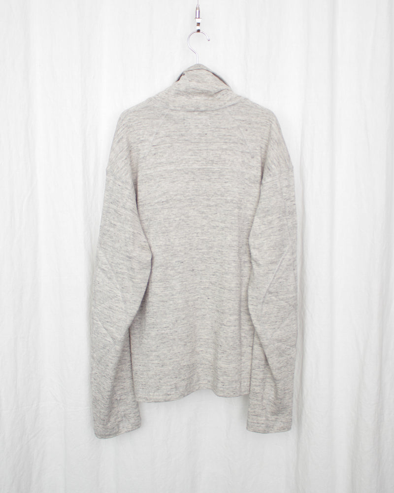ENSOU. / TURTLENECK LONG SLEEVE SHIRT - Top Grey (E13T001)