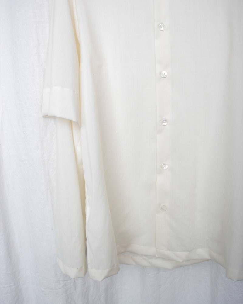 CAMISAS MANOLO / OFF WHITE DOUBLE SLEEVE SHIRT - Off White (CM-FIGMKT-03)