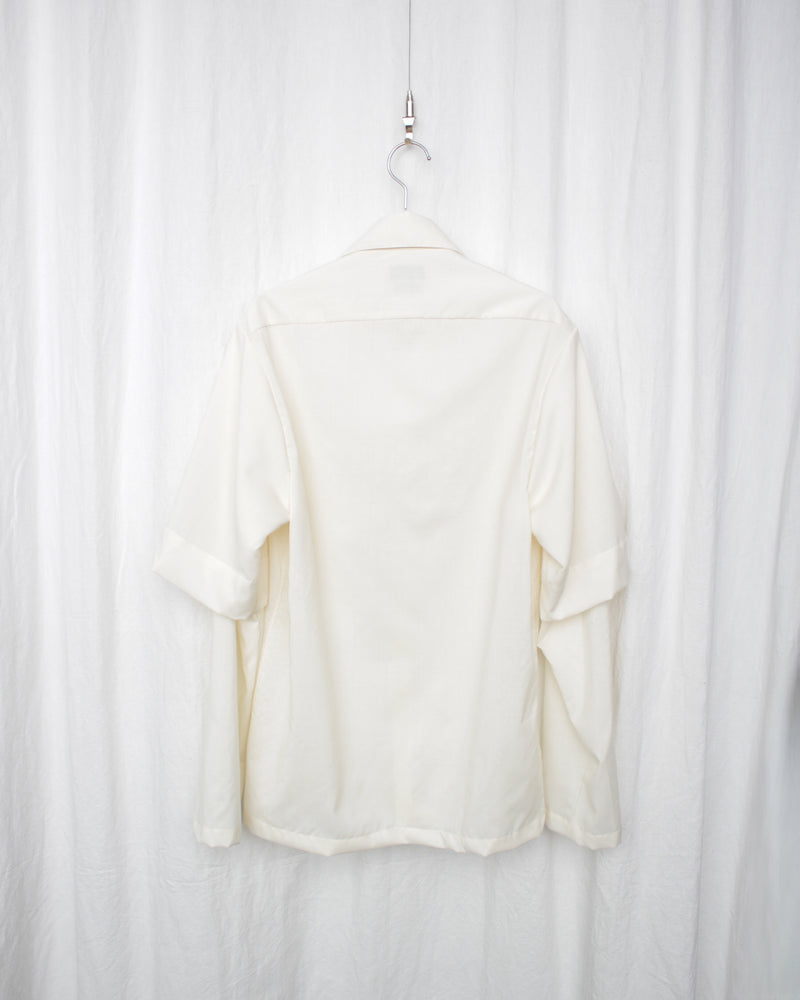 CAMISAS MANOLO / OFF WHITE DOUBLE SLEEVE SHIRT - Off White (CM-FIGMKT-03)