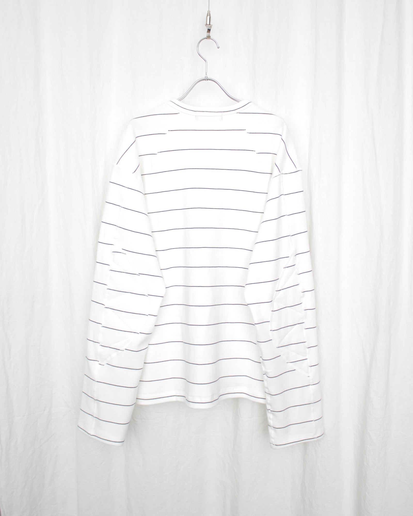 ENSOU. エンソウ 通販 D-SHAPED LONG SLEEVE TEE (E13T005) White 