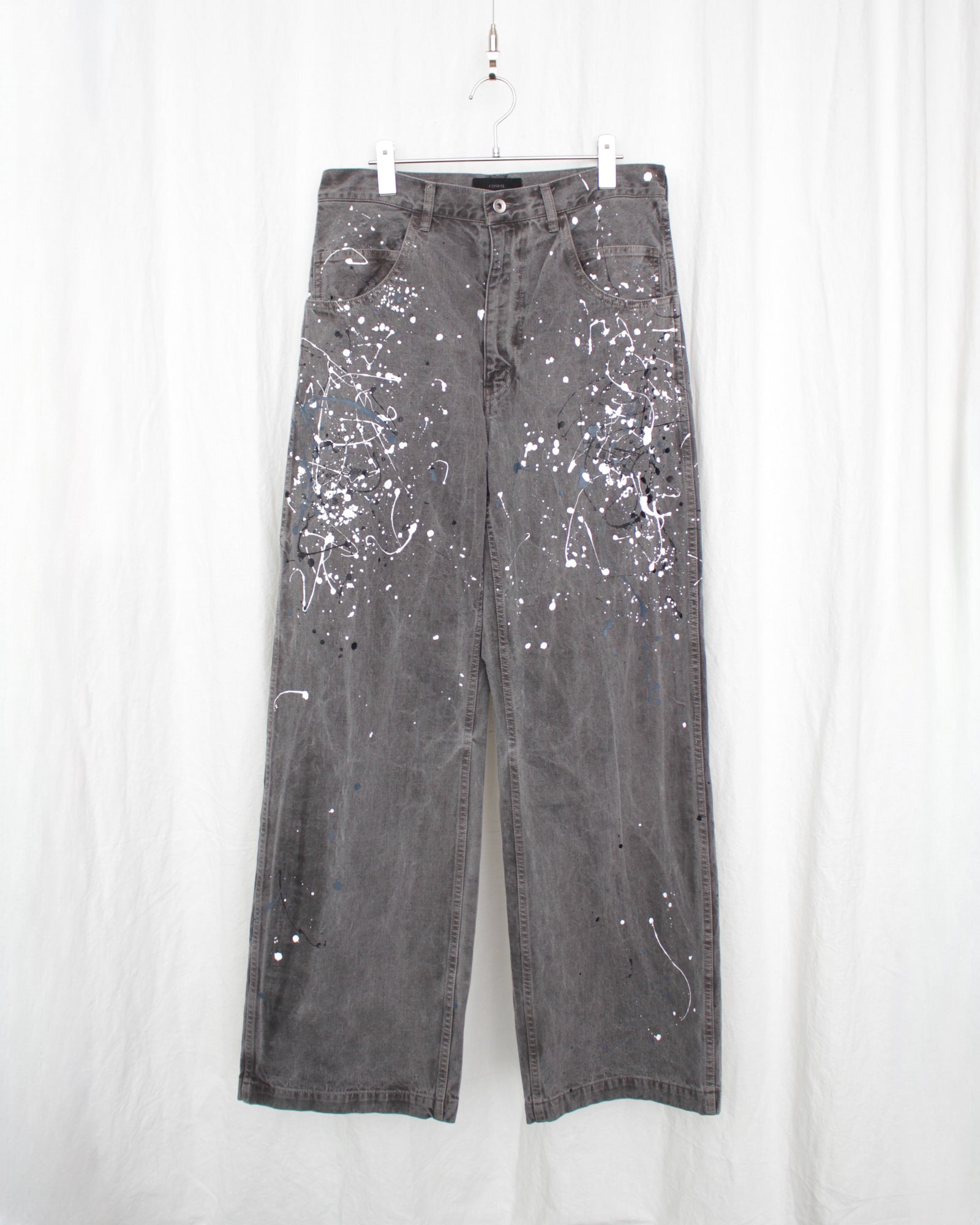 ENSOU. エンソウ 通販 SPLASH PAINTER JEANS (E13P010) Sumi