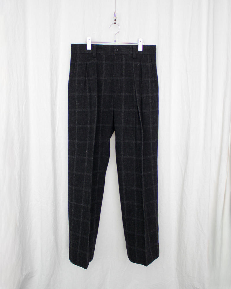 ENSOU. / DONI'S TROUSER - Black Check (E13P002)