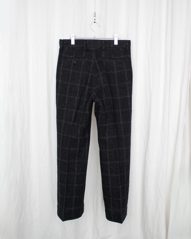ENSOU. / DONI'S TROUSER - Black Check (E13P002)