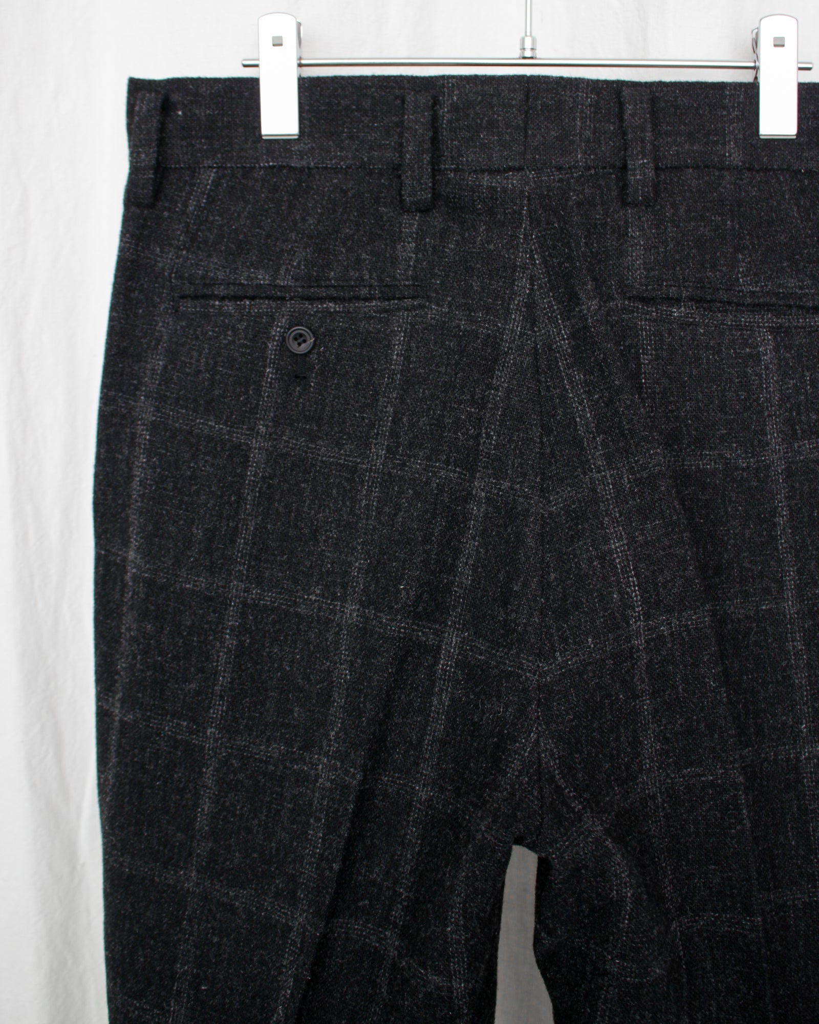 ENSOU. エンソウ 通販 DONI'S TROUSER (E13P002) Black Check – Mukta