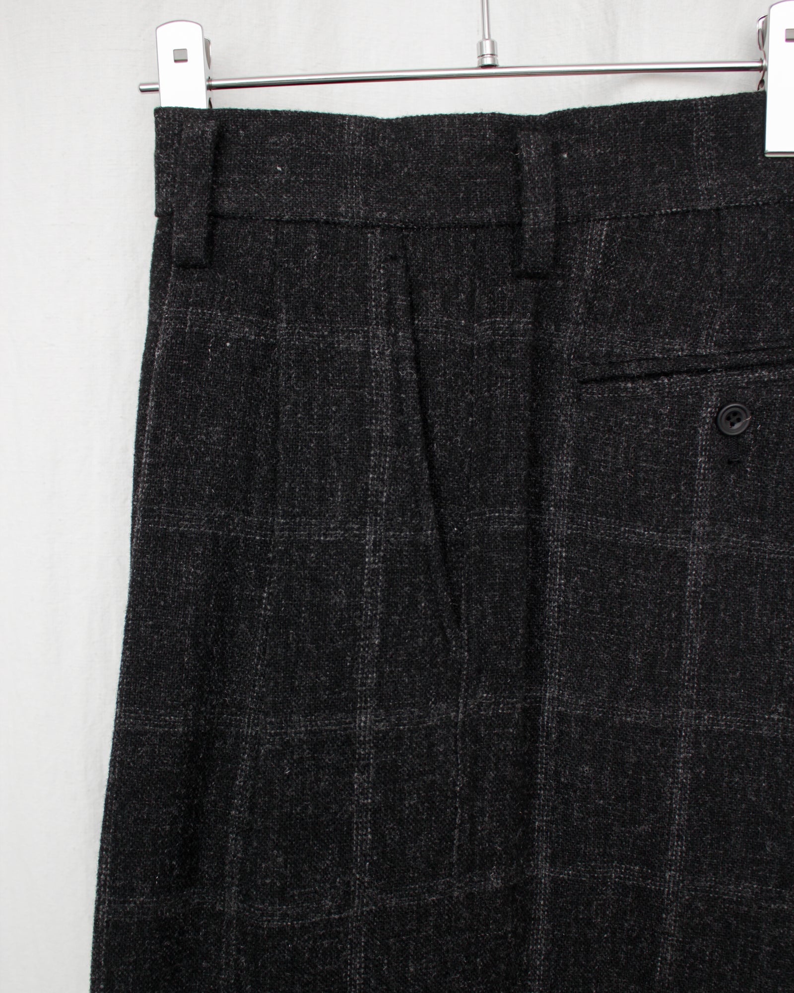ENSOU. エンソウ 通販 DONI'S TROUSER (E13P002) Black Check – Mukta