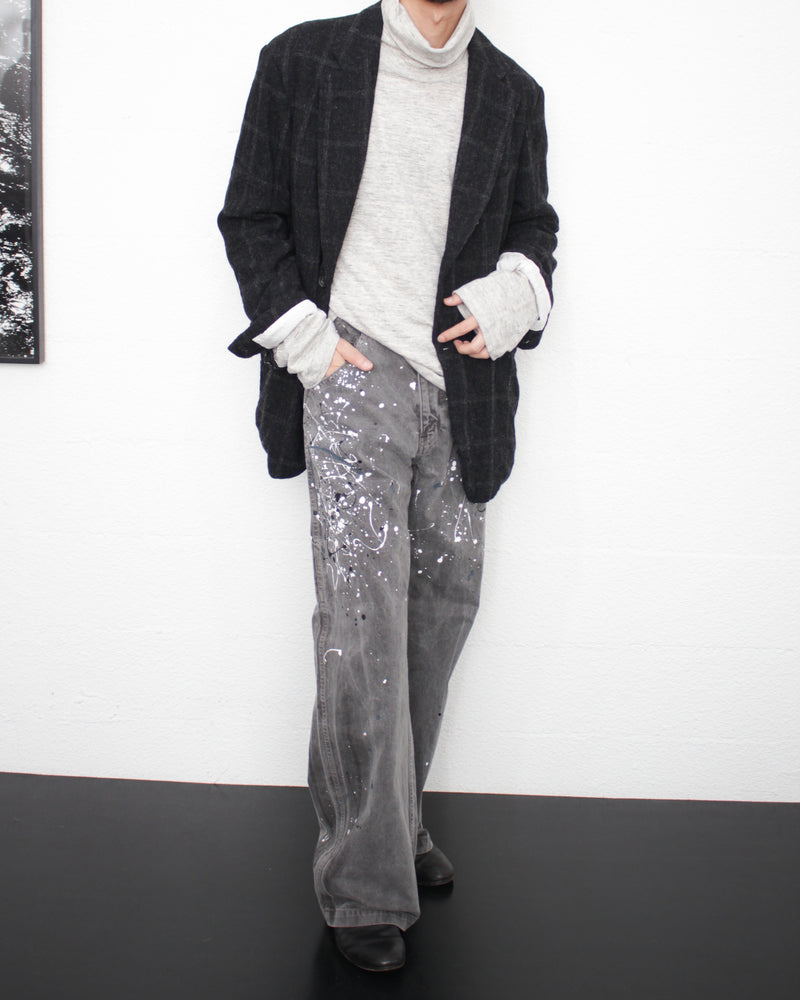 ENSOU. / 2B DONI'S BLAZER - Black Check (E13J002)