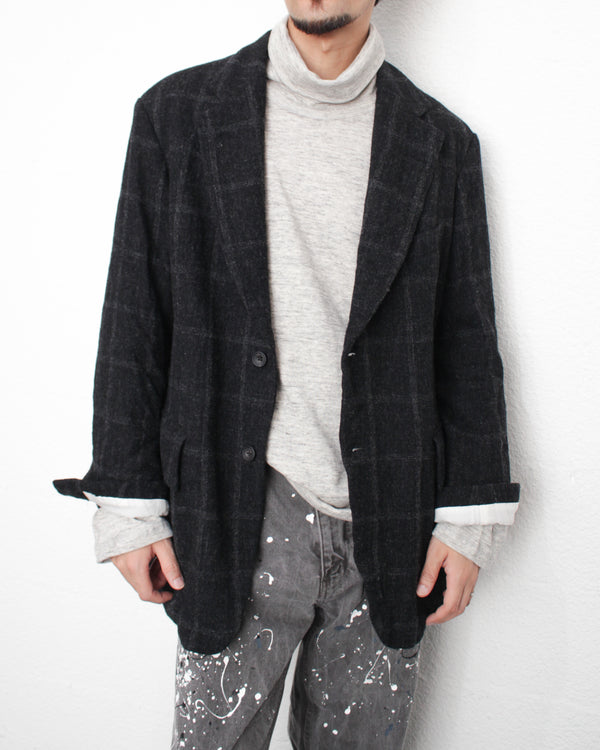 ENSOU. / 2B DONI'S BLAZER - Black Check (E13J002)