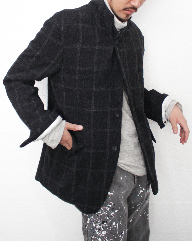 ENSOU. / 2B DONI'S BLAZER - Black Check (E13J002)