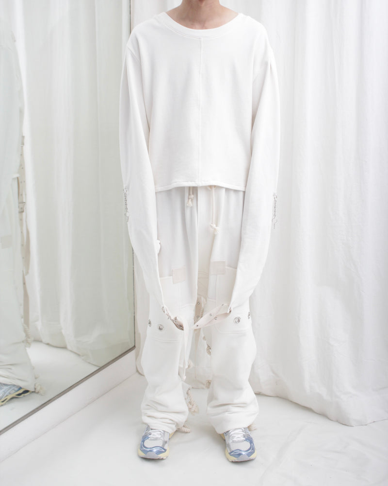 MENTAL SWEATER (TRETTIO-ÅTTA-7-MNT) White