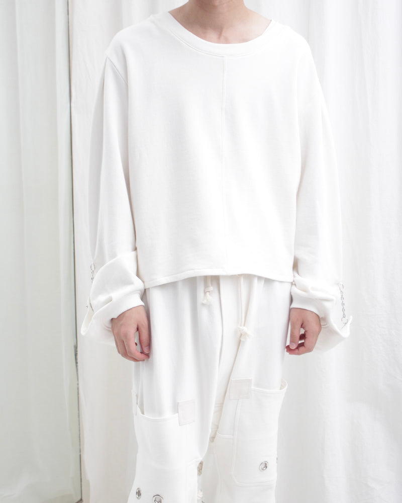 MENTAL SWEATER (TRETTIO-ÅTTA-7-MNT) White