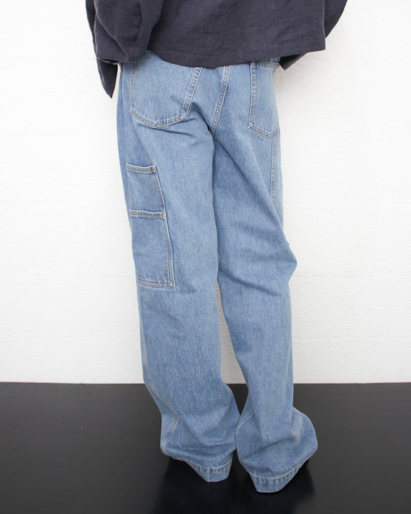 DRIES VAN NOTEN / PICKERBY DEN 2380 M.W.PANTS - Light Blue (252-020980-2380)