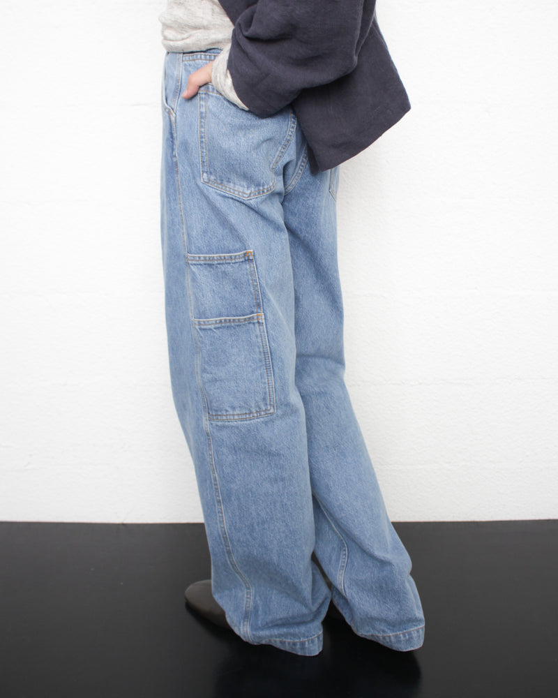 DRIES VAN NOTEN / PICKERBY DEN 2380 M.W.PANTS - Light Blue (252-020980-2380)