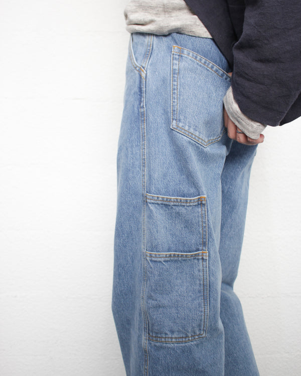 DRIES VAN NOTEN / PICKERBY DEN 2380 M.W.PANTS - Light Blue (252-020980-2380)