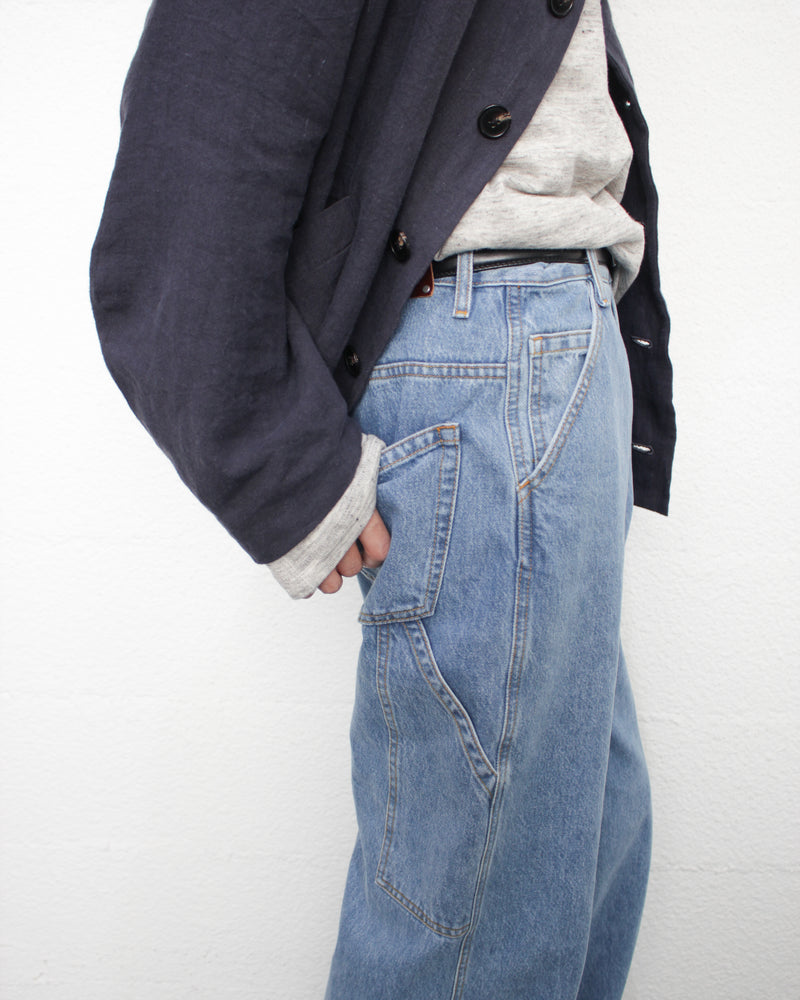 DRIES VAN NOTEN / PICKERBY DEN 2380 M.W.PANTS - Light Blue (252-020980-2380)