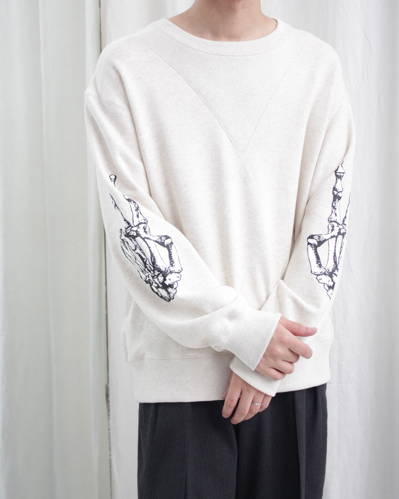 PEACE SWEATSHIRT (E11T004) Ivory