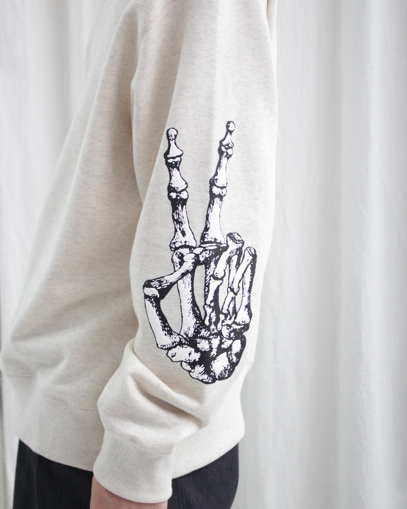 PEACE SWEATSHIRT (E11T004) Ivory