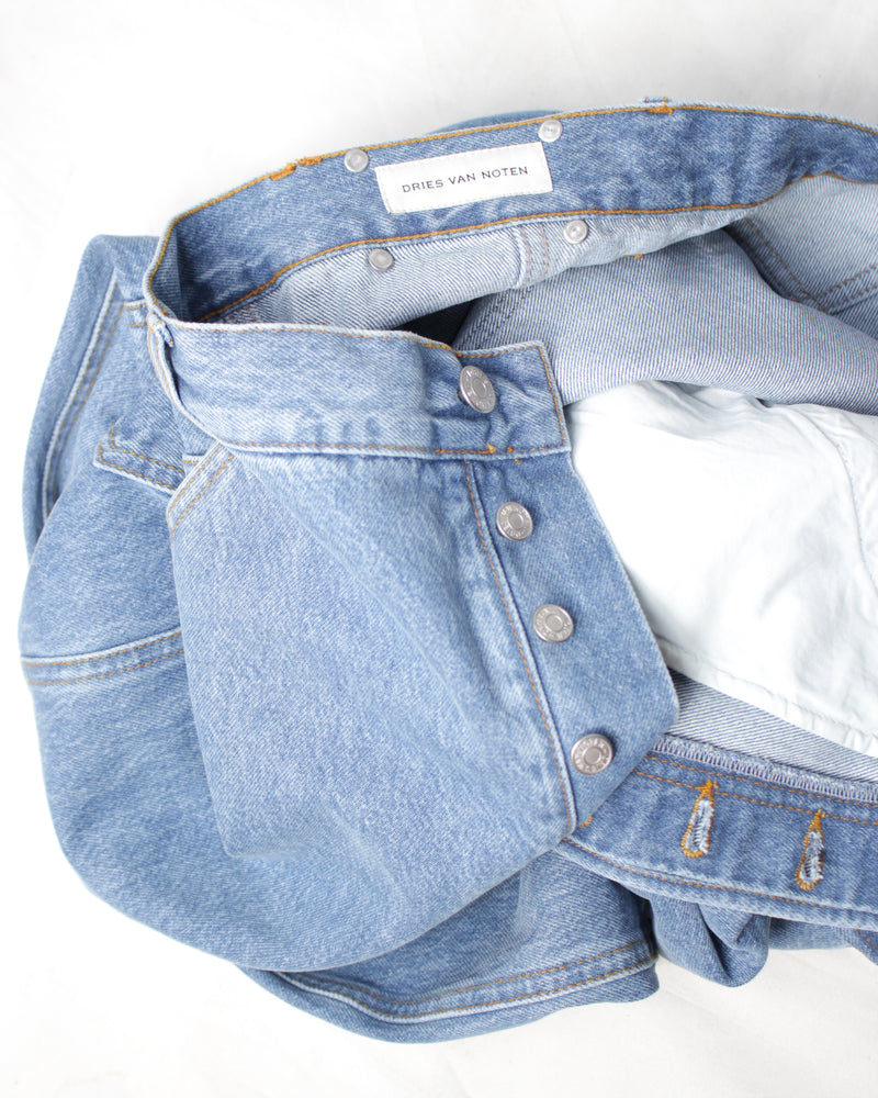 DRIES VAN NOTEN / PICKERBY DEN 2380 M.W.PANTS - Light Blue (252-020980-2380)