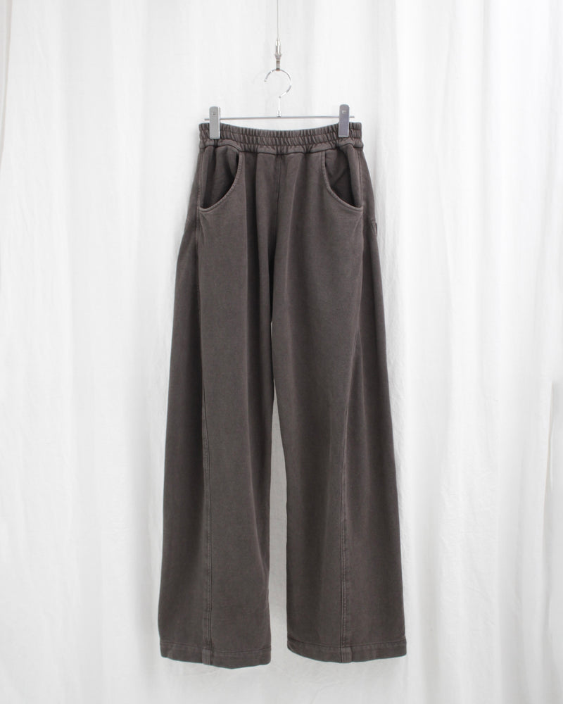 SHABBY TWISTED LOUNGE PANTS (OA-AW24-JER-103-02) Shabby Brown