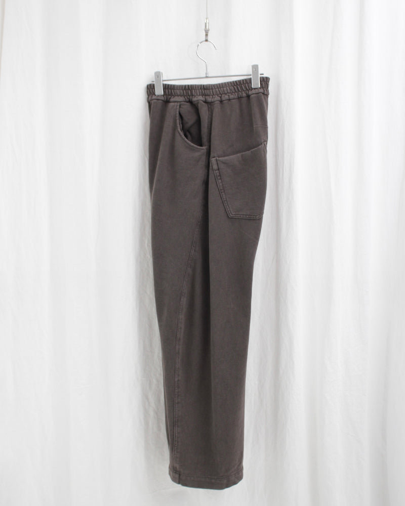 SHABBY TWISTED LOUNGE PANTS (OA-AW24-JER-103-02) Shabby Brown