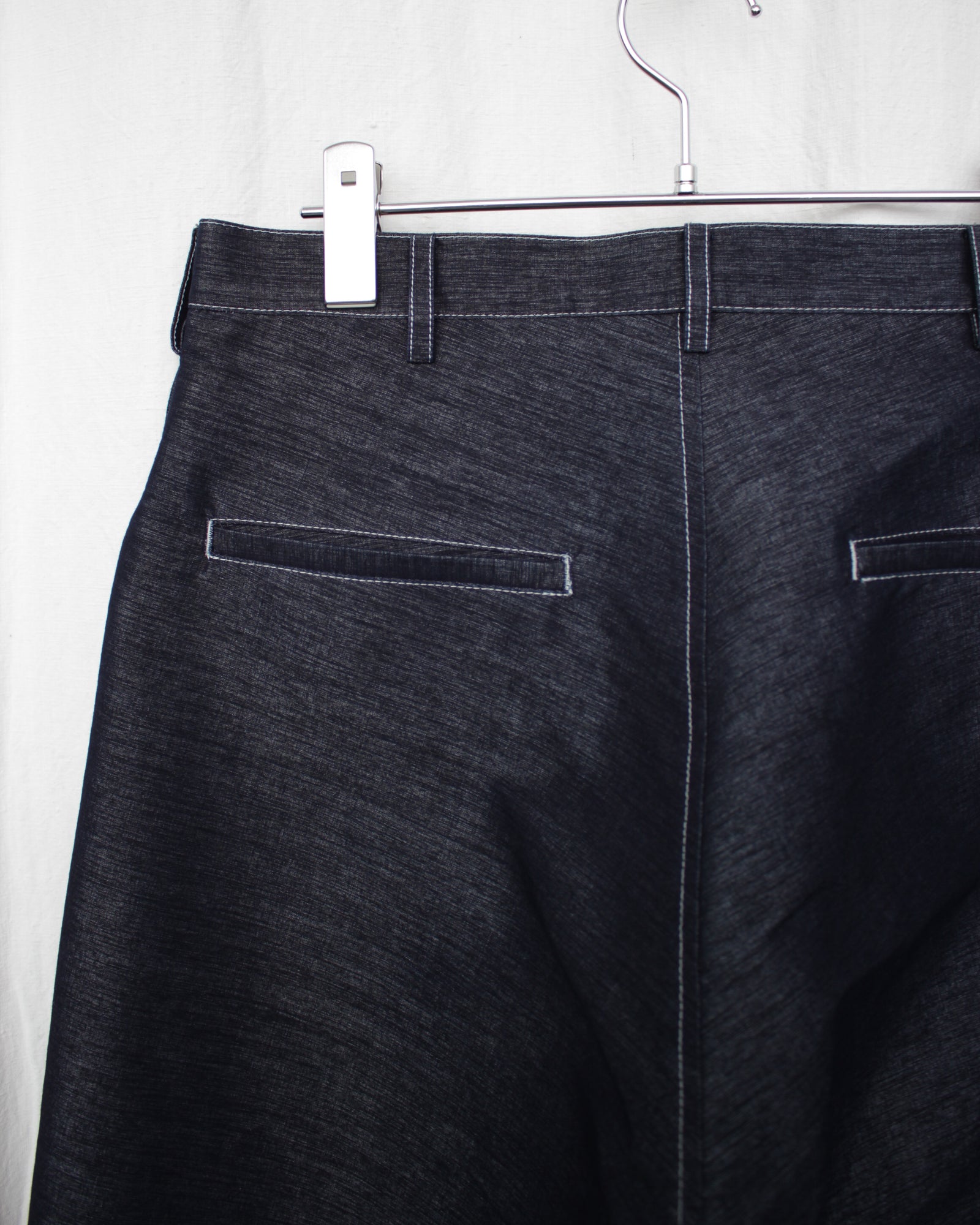 sulvam サルバム 通販 DEEP INDIGO CROPPED PANTS (MV-P06-090) Indigo