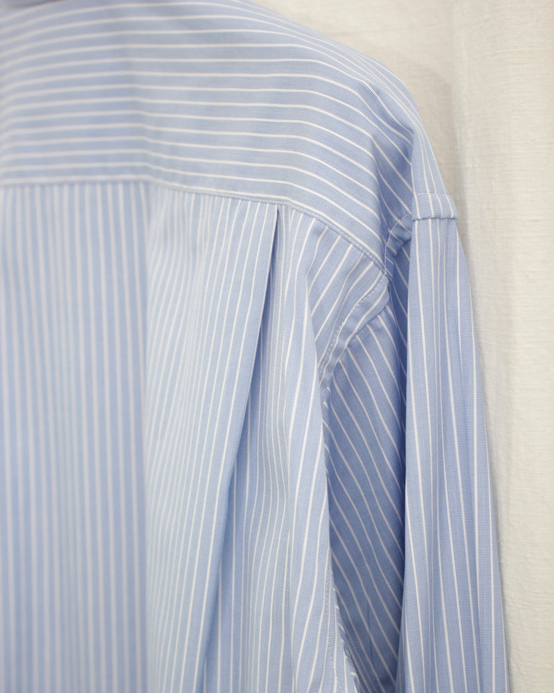 YARN DYED COTTON STRIPE POPLIN WITH CUTS (FN-B009-051) Stripe