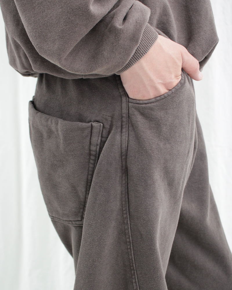 SHABBY TWISTED LOUNGE PANTS (OA-AW24-JER-103-02) Shabby Brown