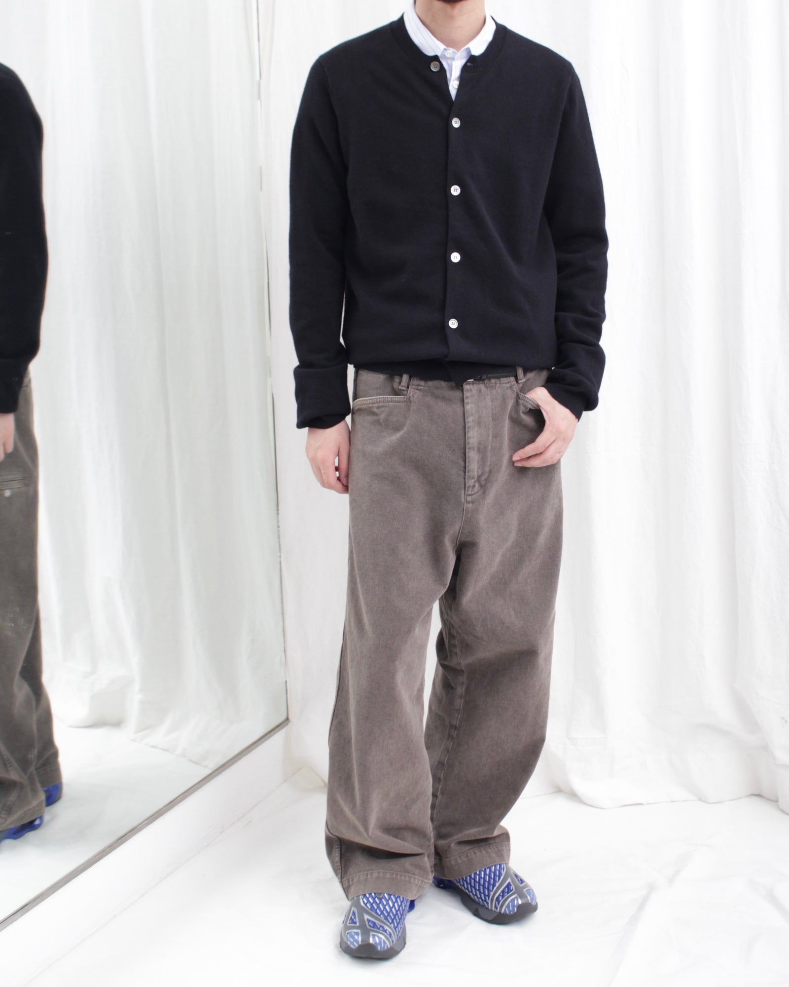 COMME DES GARÇONS SHIRT / FULLY FASHIONED KNIT CARDIGAN