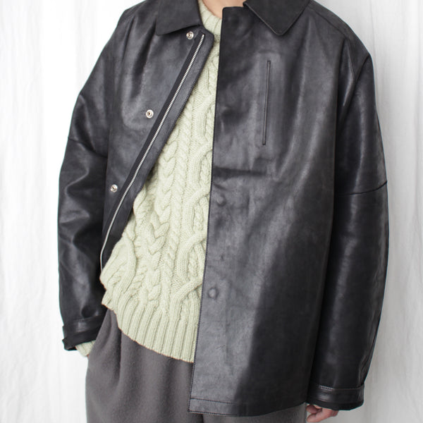 ジャケット・アウター omar afridi Omar Afridi Gray Zip Jacket Omar Afridi