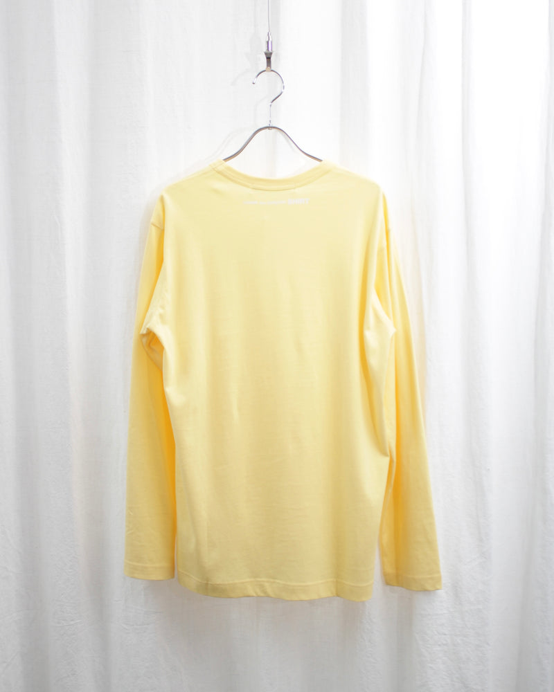 LOGO L/S T-SHIRT (FN-T014-051) Yellow