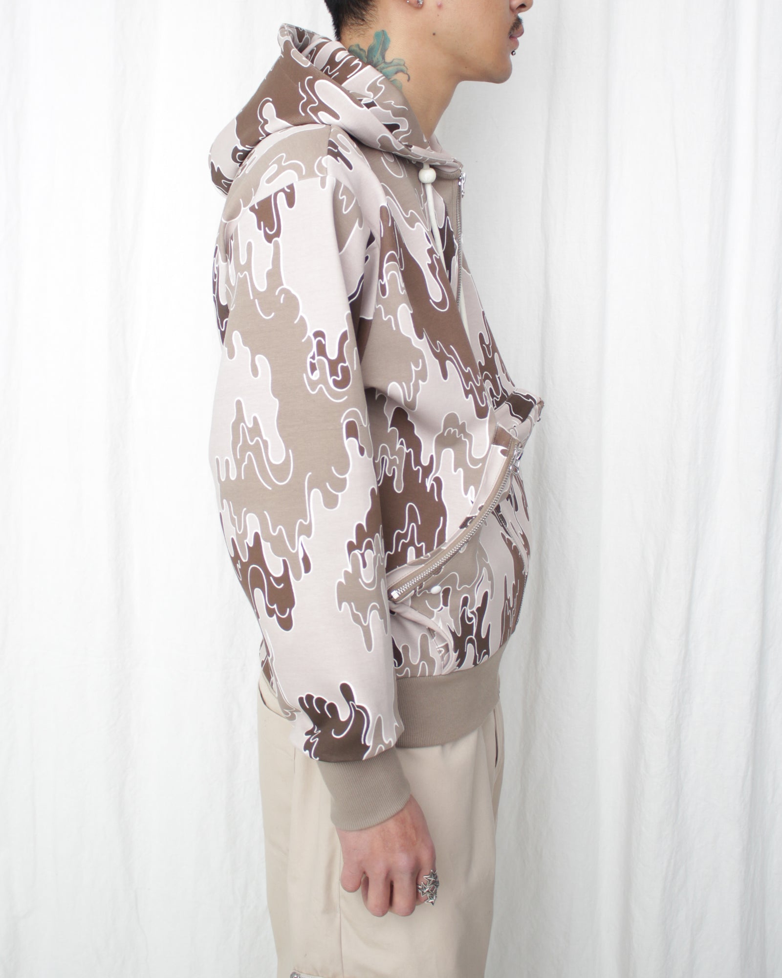 FAF × Sound Sports / Camo Jacket & Pants FAF / ZIP UP HOODIE XIN (003121202) Wik Camo – Mukta / Sal