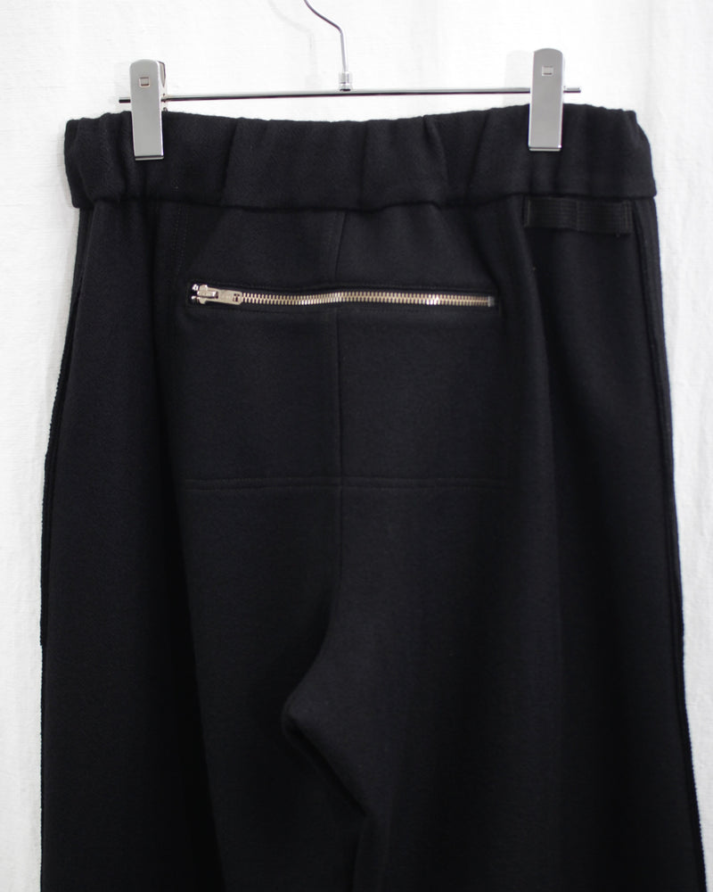 KNIT TRACK PANTS (E09P007) Black