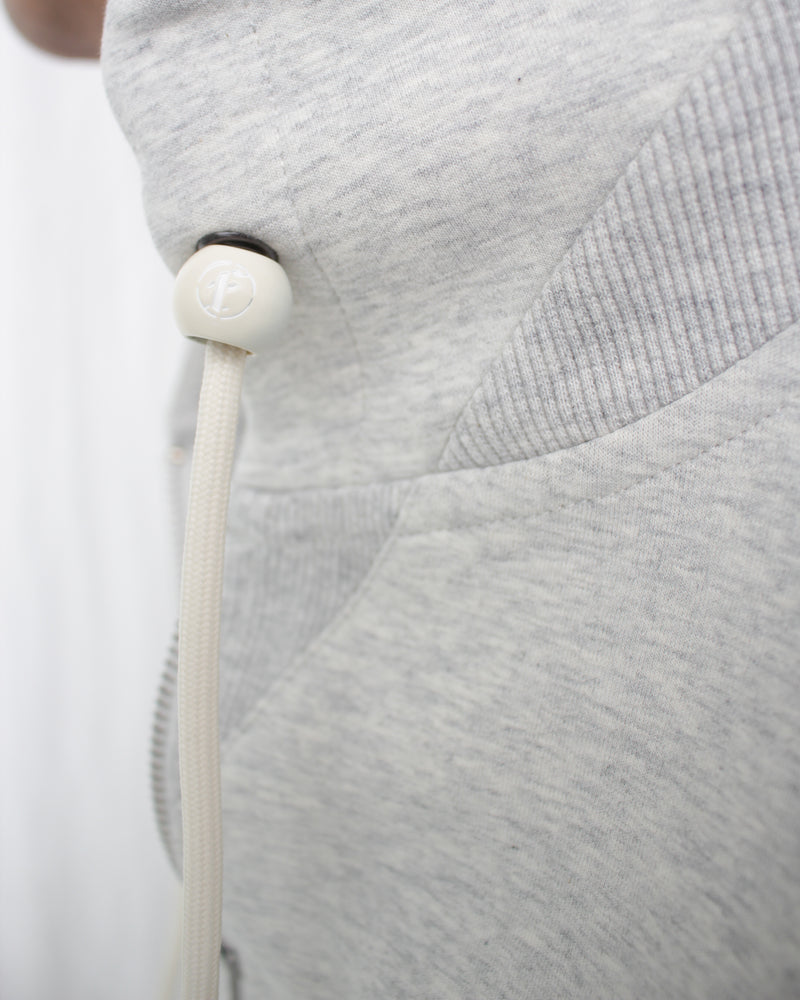 ZIP UP HOODIE XIN (003121202) L.Gray