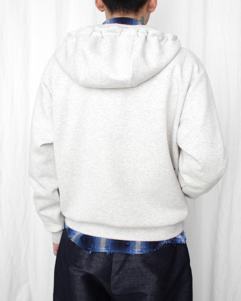 ZIP UP HOODIE XIN (003121202) L.Gray