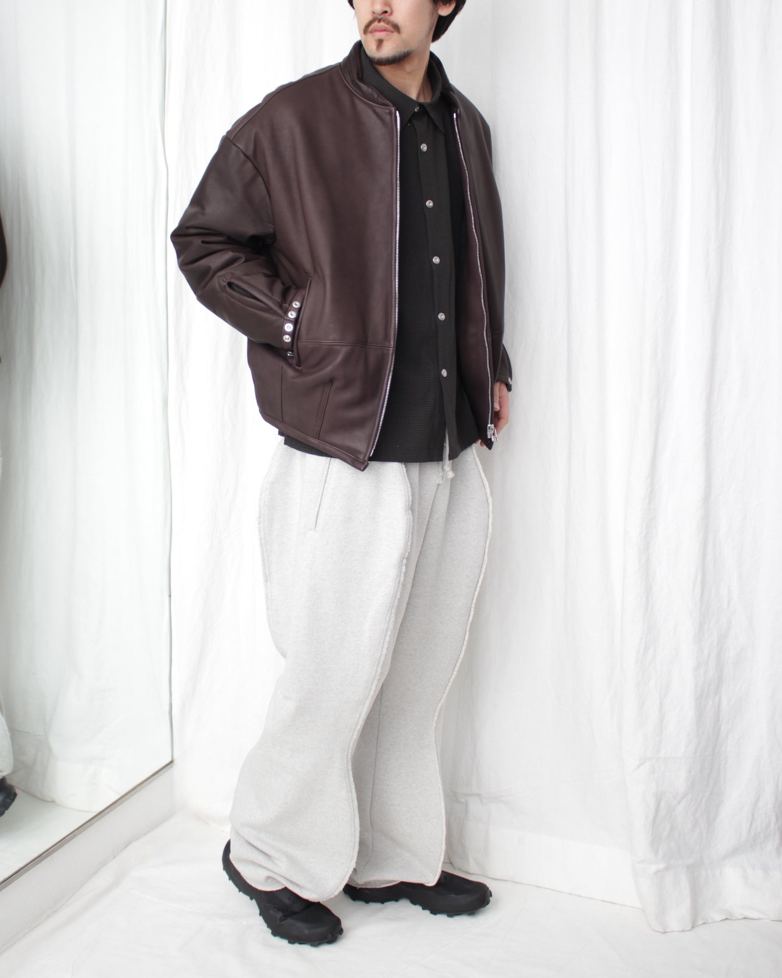 RANDY / MUSCLE (SS25-RPT04) Grey – Mukta / Sal