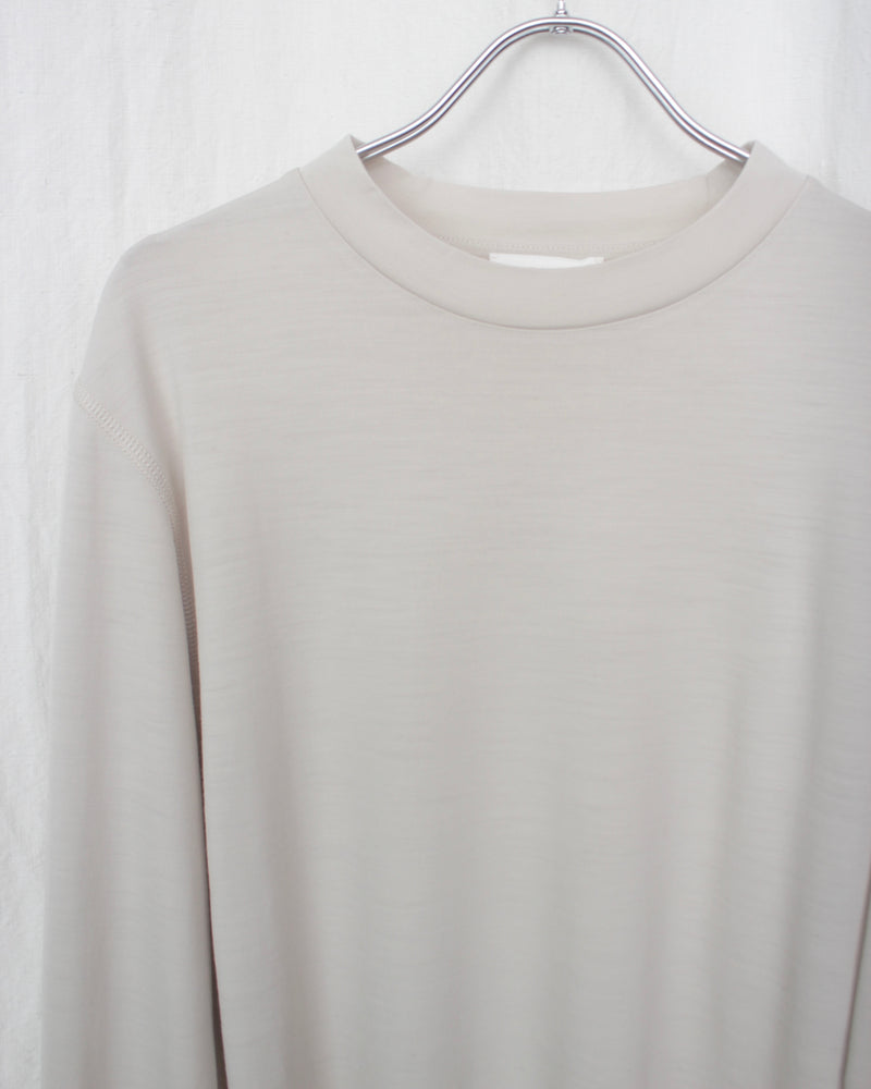 RIER / POLAR JERSEY ROUNDNECK - Talc (TSH16 JWV)