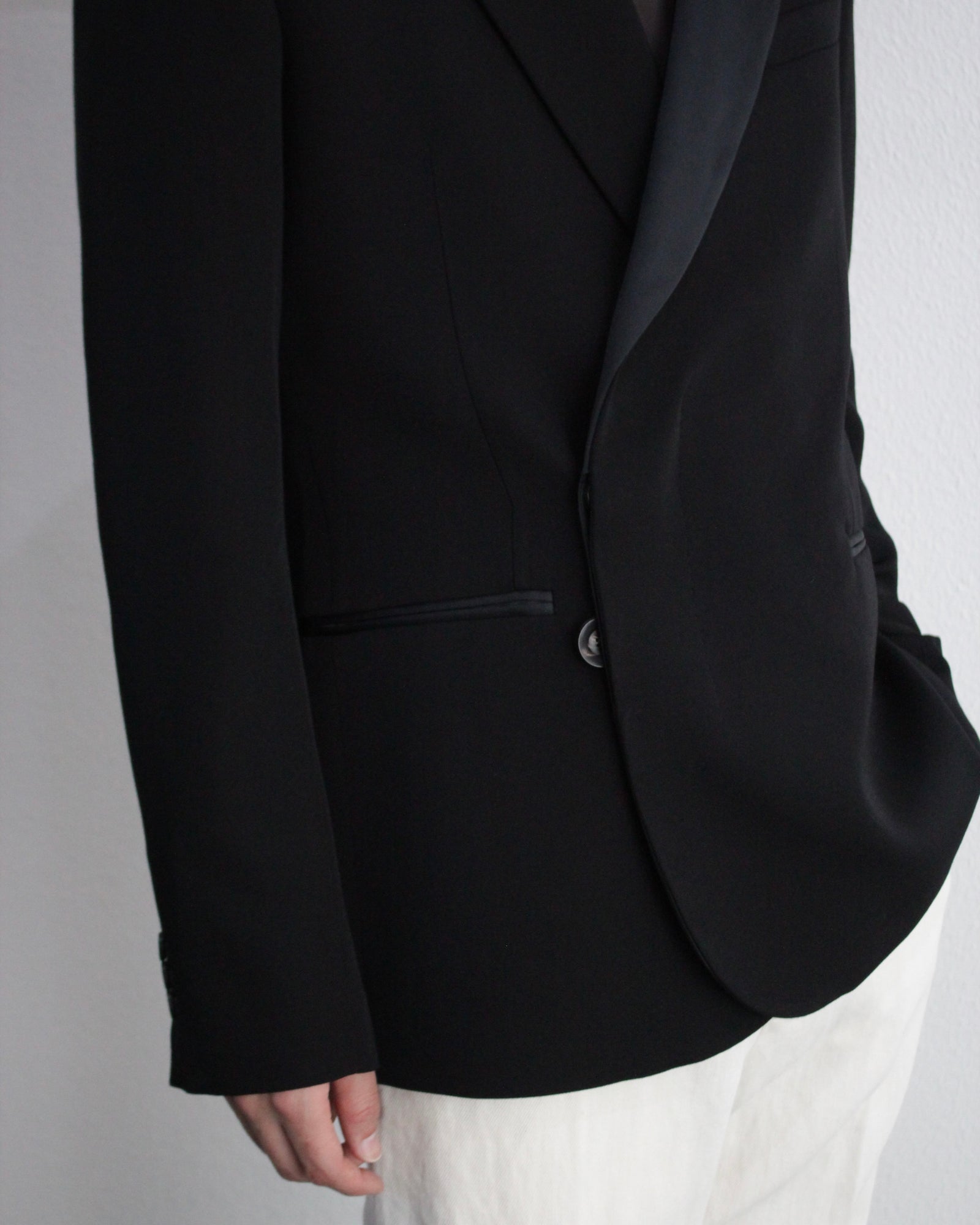 【関税込み】Wales Bonner ブラック Rise タキシードジャケット Rise Jacket – Wales Bonner