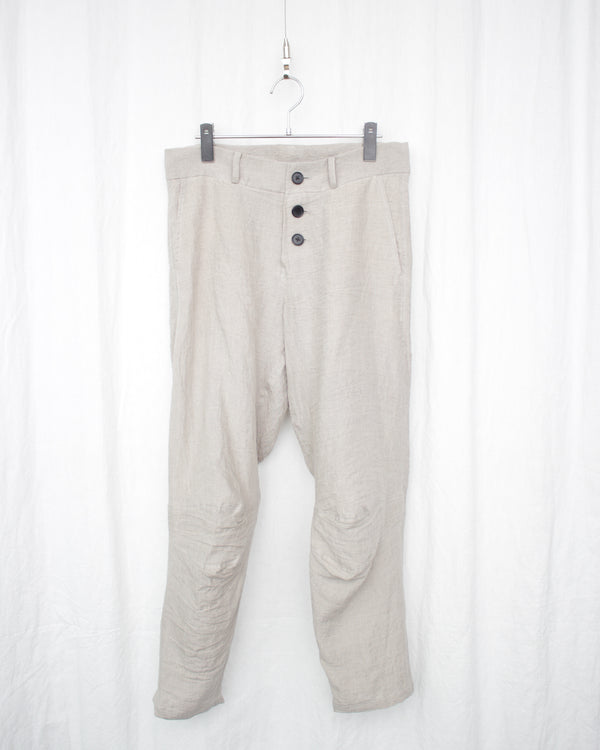 "OFFICIER-K" TROUSERS (S3-TR6-9C-4004) Natural